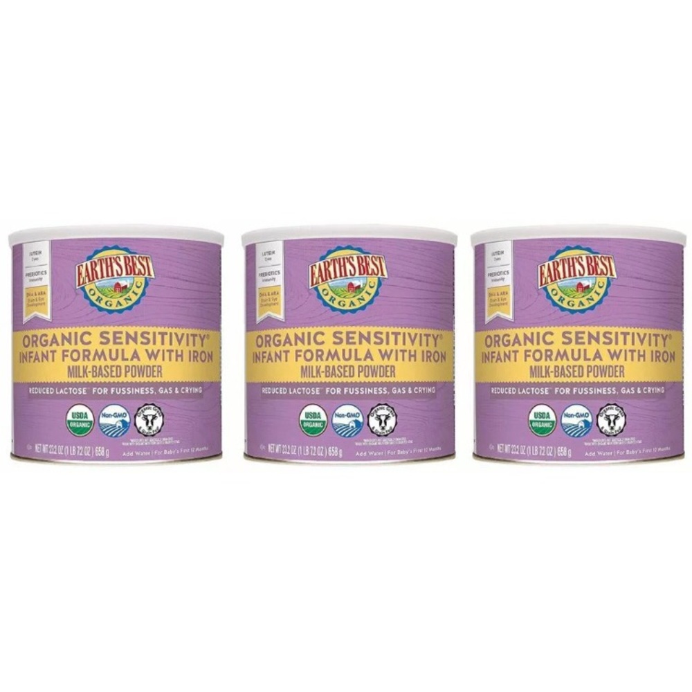 Organic sensitivity earths best formula brand new